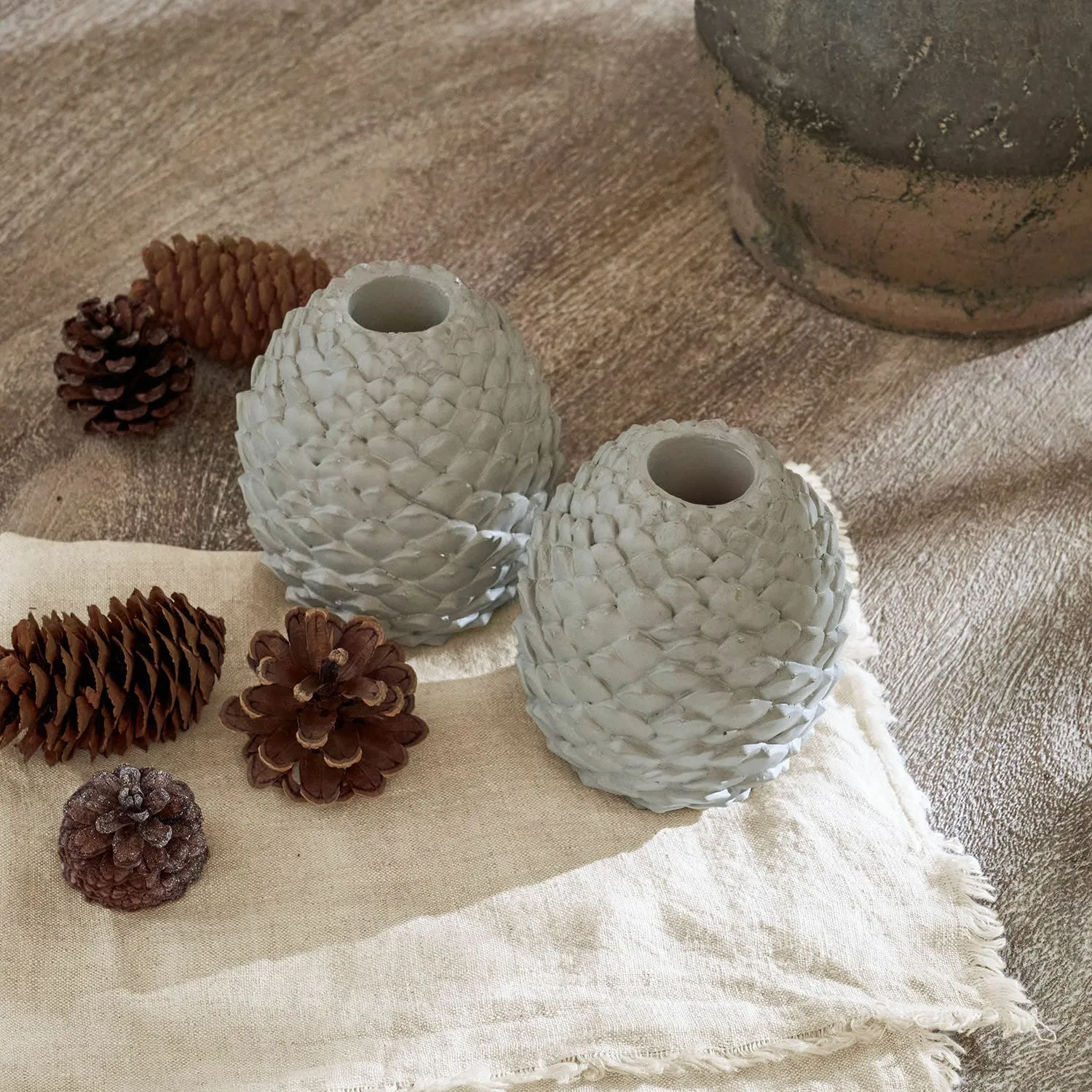 Kerzenständer 2er Set Rianora – Bild 2