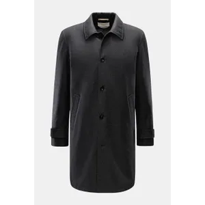 Agnona - Herren - Cashmere Mantel anthrazit Agnona - Herren - Cashmere Mantel anthrazit