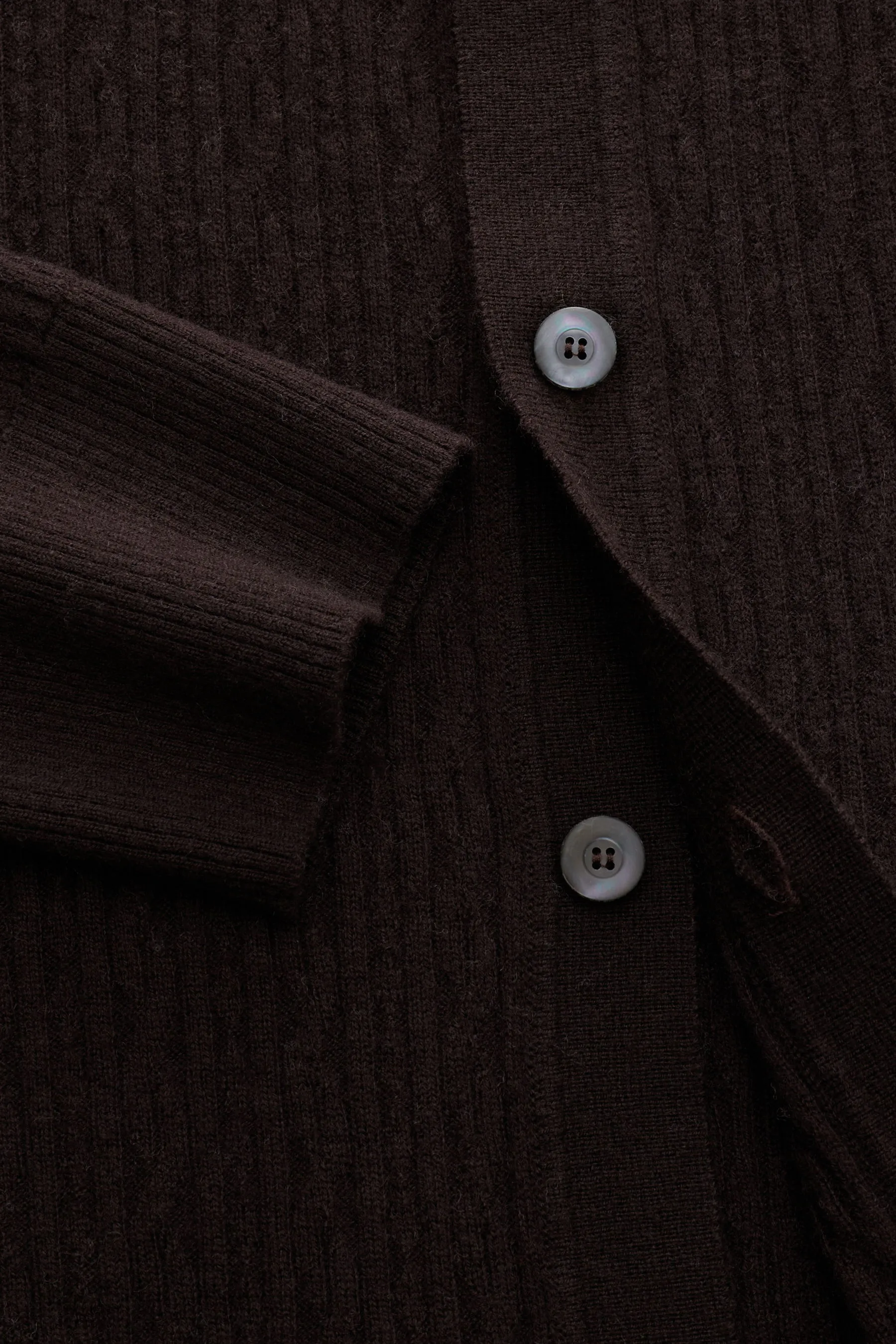 Piacenza 1733 - Herren - Cardigan dunkelbraun – Bild 3