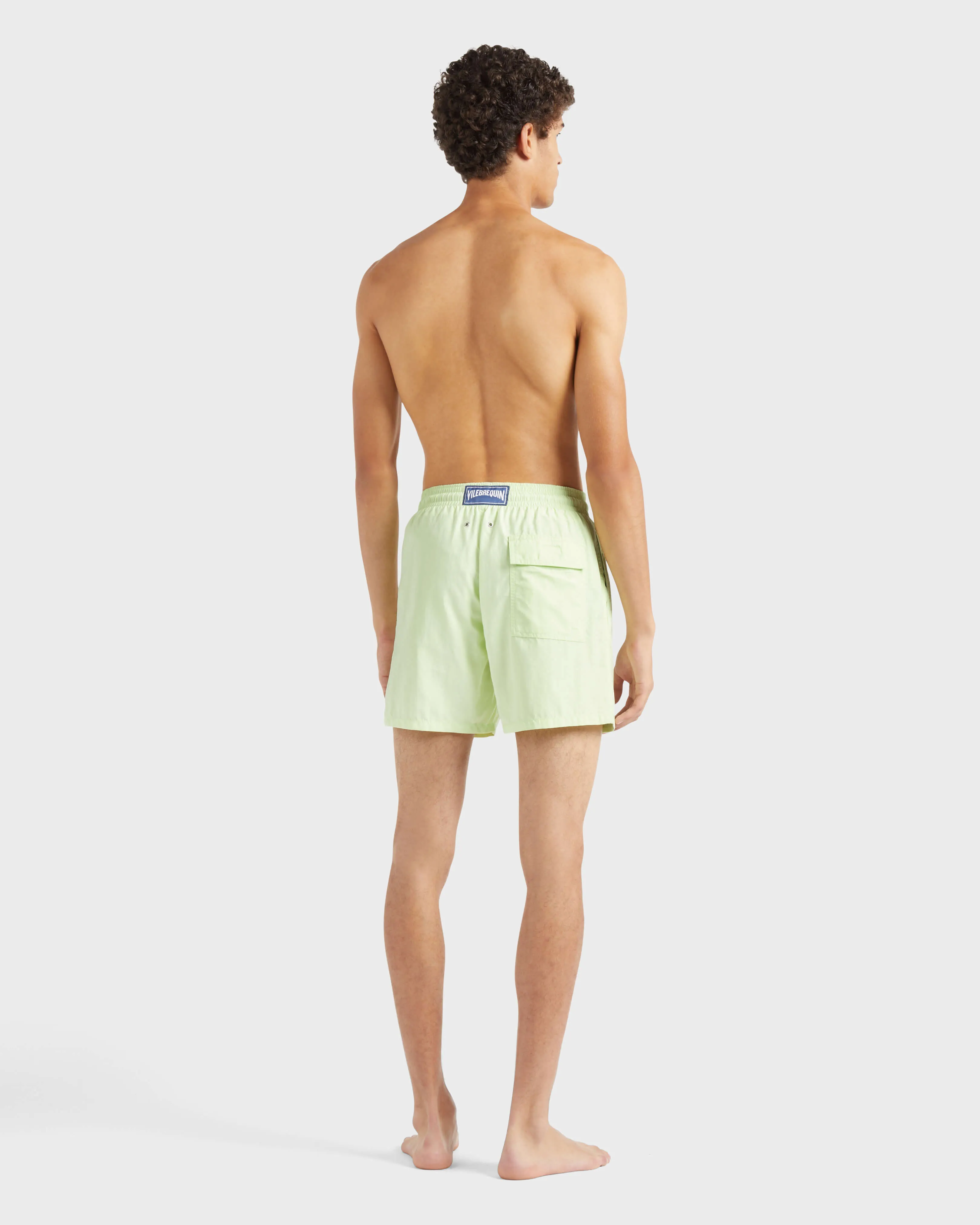 Vilebrequin - Solid Badeshorts Für Herren - Bademode - Moorea - Grün - Größe XL – Bild 4