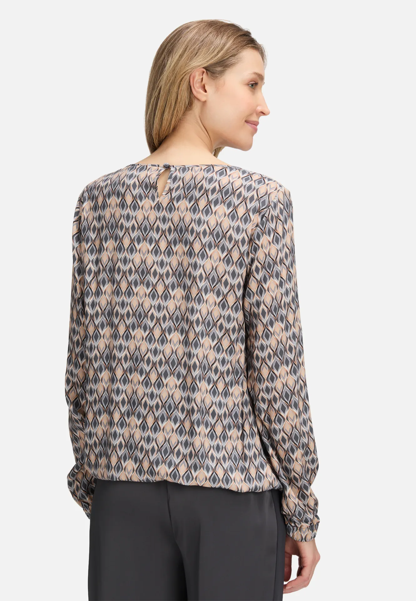 Schlupfbluse langarm Schlupfbluse langarm