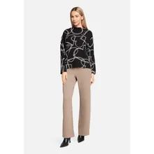 Sweatshirt mit Rippenstruktur Sweatshirt mit Rippenstruktur