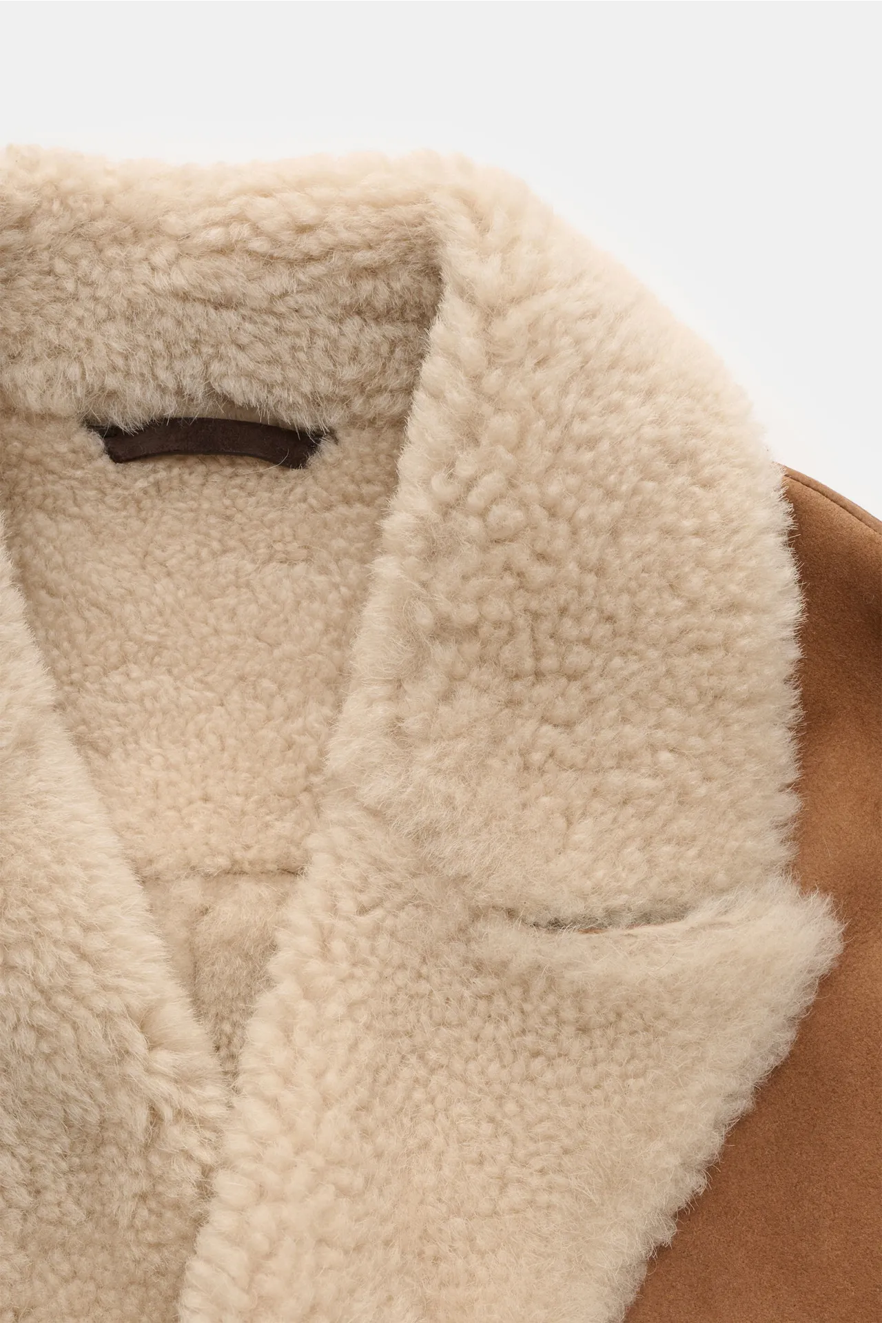 Manzoni 24 - Herren - Lammfellmantel braun – Bild 3