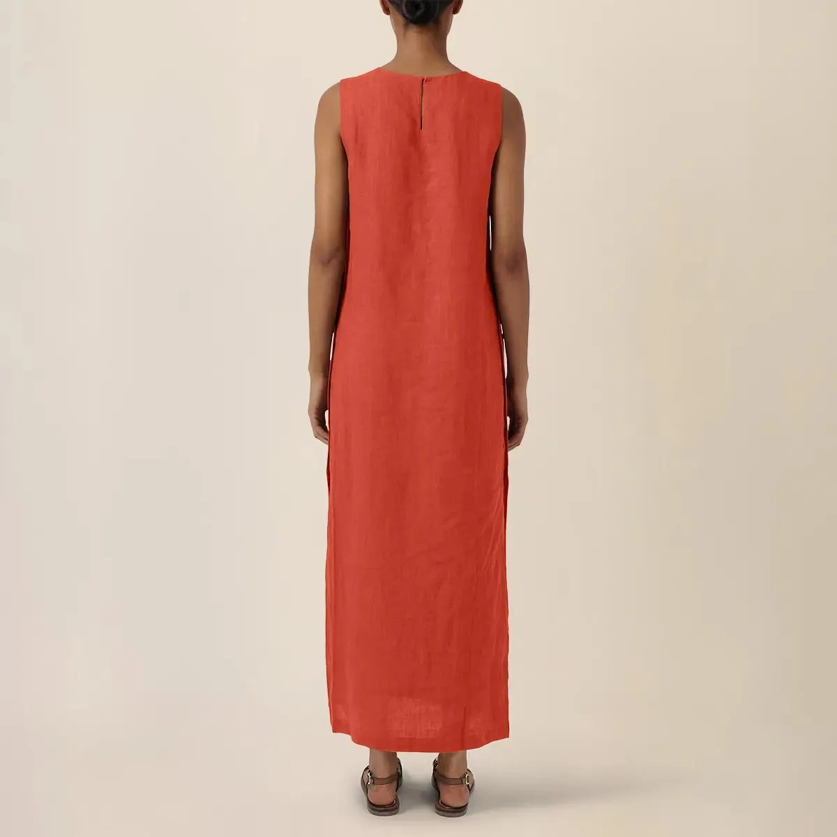 Apart - Kleid - Größe 38 - orange – Bild 3