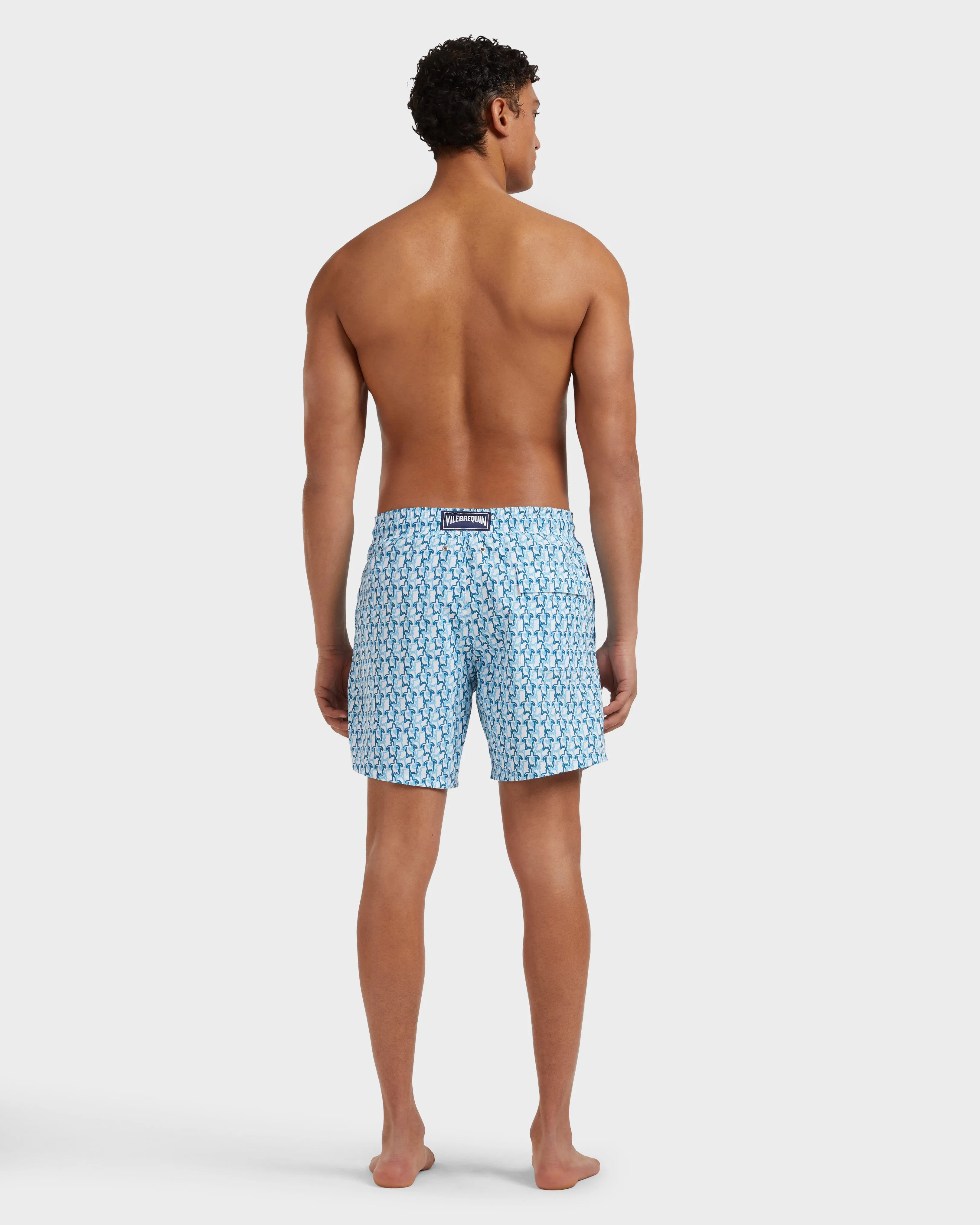 Vilebrequin - Turtles Net Badeshorts Für Herren - Bademode - Moorea - Weiss - Größe XXXL – Bild 4