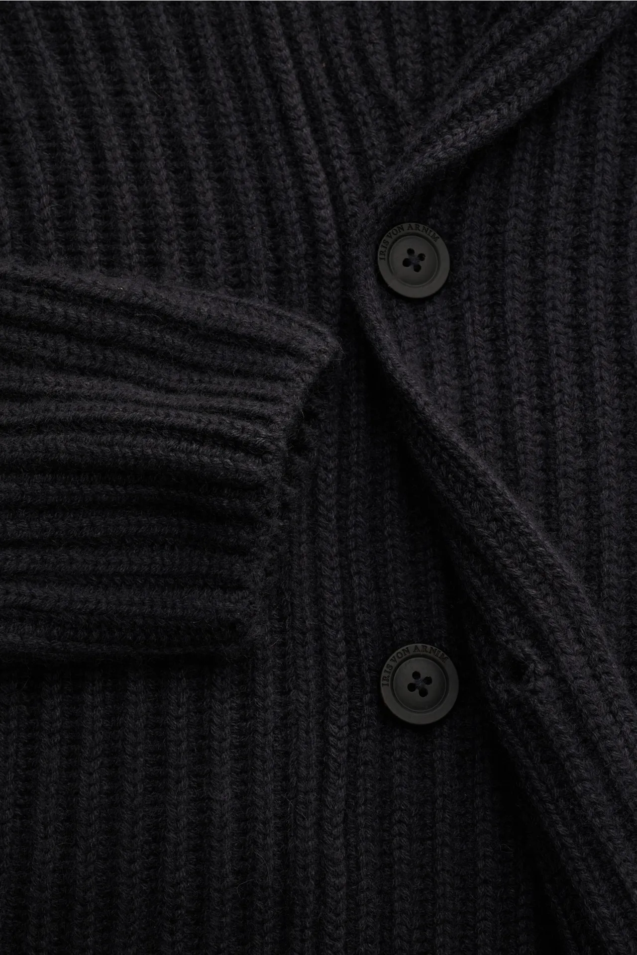 Iris von Arnim - Herren - Cashmere Cardigan 'Arvada' dunkelgrau – Bild 3