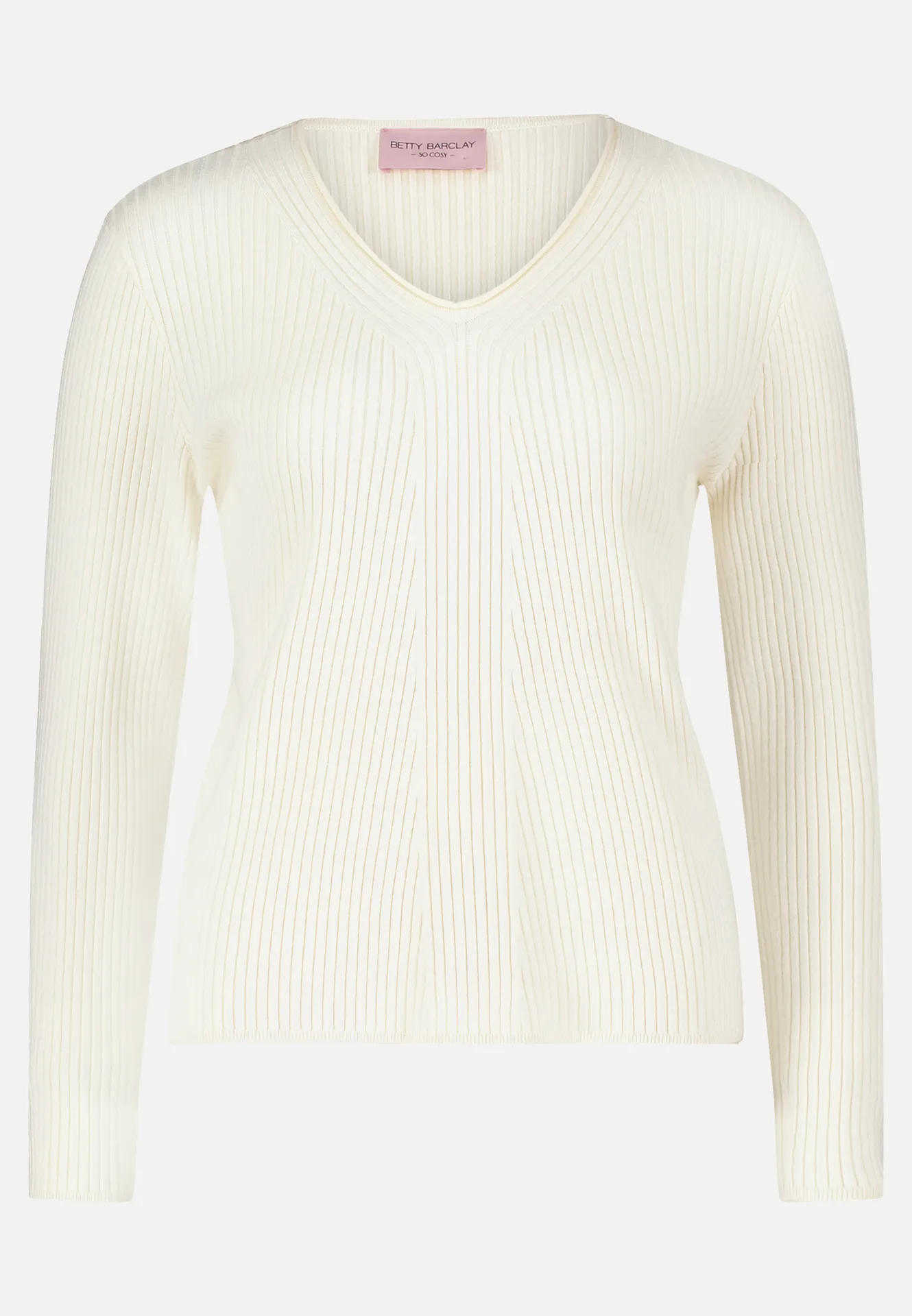 Feinstrickpullover mit Rippenstruktur – Bild 3