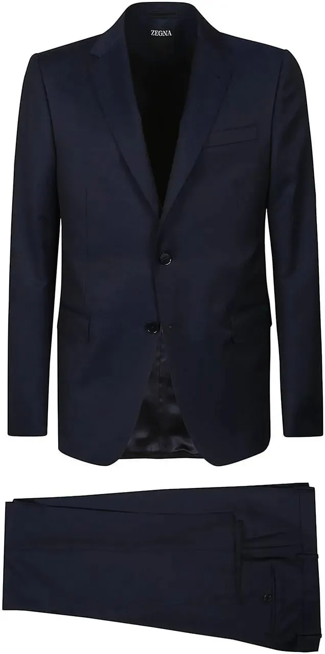 Zegna - Lux Tailoring Suit Blue - Größe 50 - blue Zegna - Lux Tailoring Suit Blue - Größe 50 - blue