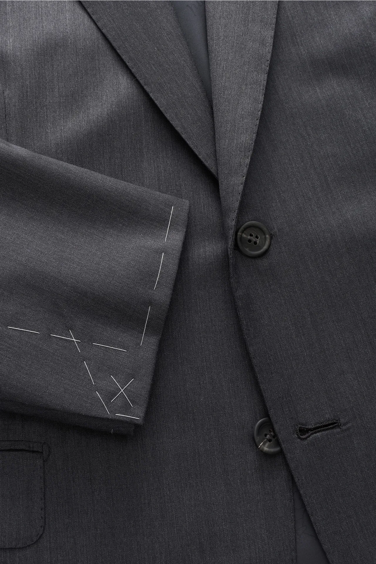 Brioni - Herren - Anzug 'Brunico' dunkelgrau – Bild 2