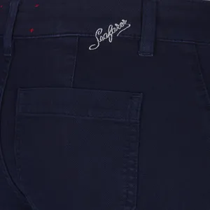 Seafarer - Pantalone Francois - Größe 31 INCH - blau