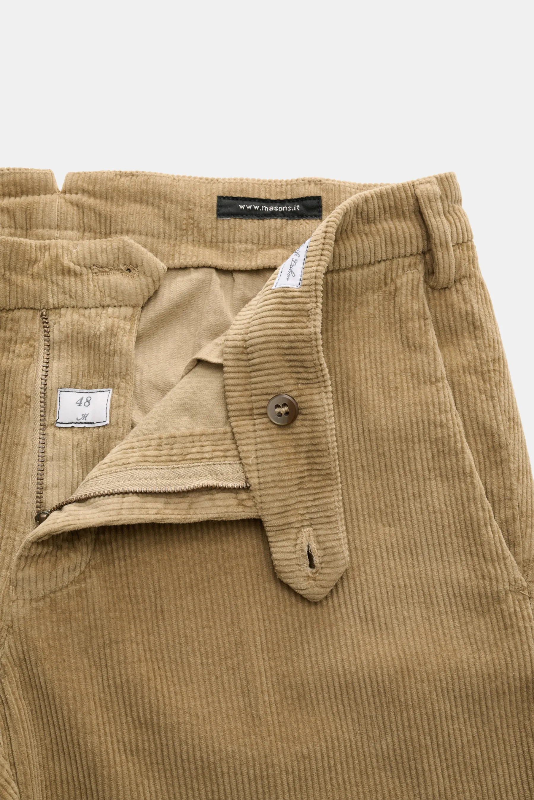 Mason's - Herren - Cordhose 'New York Style' hellbraun – Bild 4