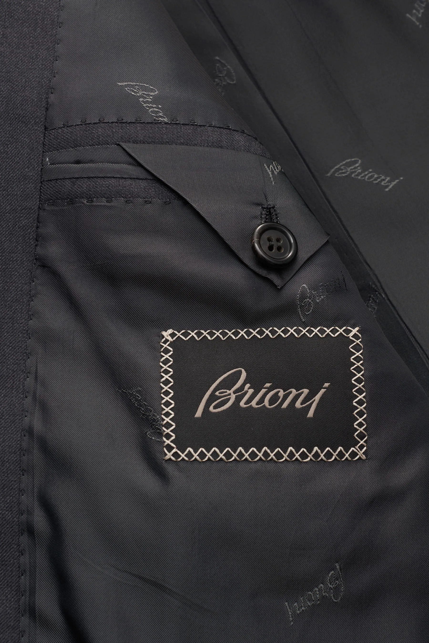 Brioni - Herren - Anzug 'Brunico' dunkelgrau – Bild 3