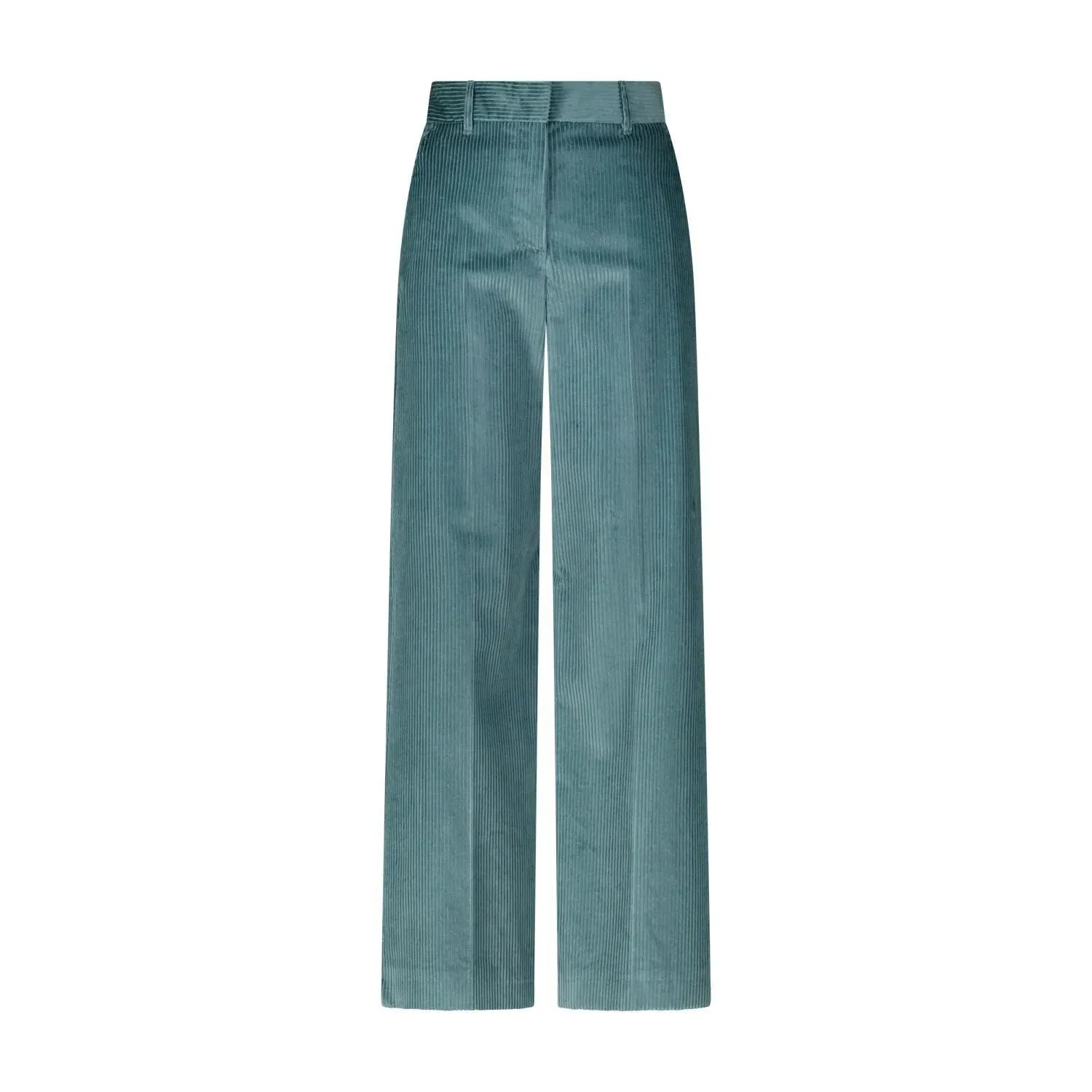 WEEKEND Max Mara - Weite Hose Tania aus Cordsamt - Größe 44 - blau WEEKEND Max Mara - Weite Hose Tania aus Cordsamt - Größe 44 - blau