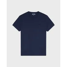 Vilebrequin - Solid Woll-t-shirt Für Herren - T-shirt - Thom - Blau - Größe XXXL Vilebrequin - Solid Woll-t-shirt Für Herren - T-shirt - Thom - Blau - Größe XXXL