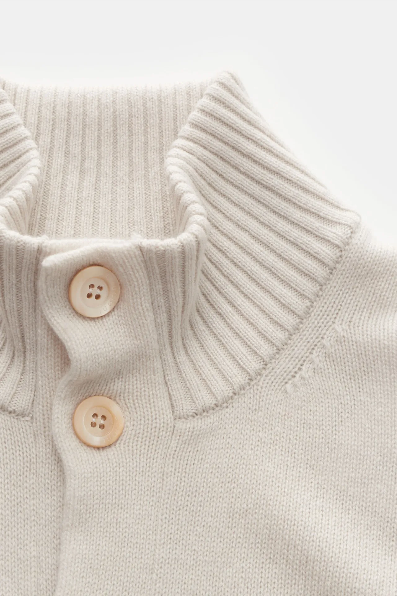 Cruciani - Herren - Cashmere Cardigan sand – Bild 2