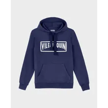 Vilebrequin - Solid Kapuzenpullover Aus Baumwolle Für Herren - Sweatshirt - Martin - Blau - Größe L Vilebrequin - Solid Kapuzenpullover Aus Baumwolle Für Herren - Sweatshirt - Martin - Blau - Größe L