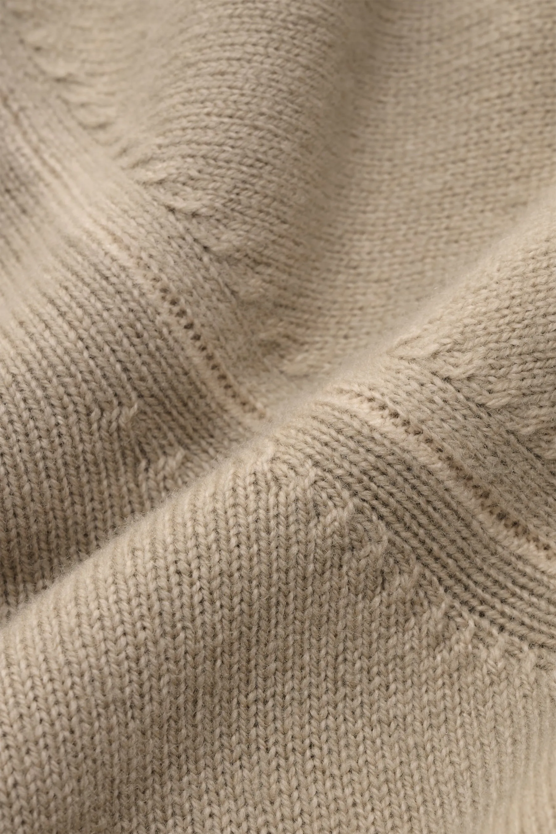 Filippo de Laurentiis - Herren - Merino Rollkragenpullover sand – Bild 4