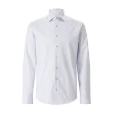 STENSTRÖMS - Slimline Hemd mit Muster - Größe 42 - blau STENSTRÖMS - Slimline Hemd mit Muster - Größe 42 - blau