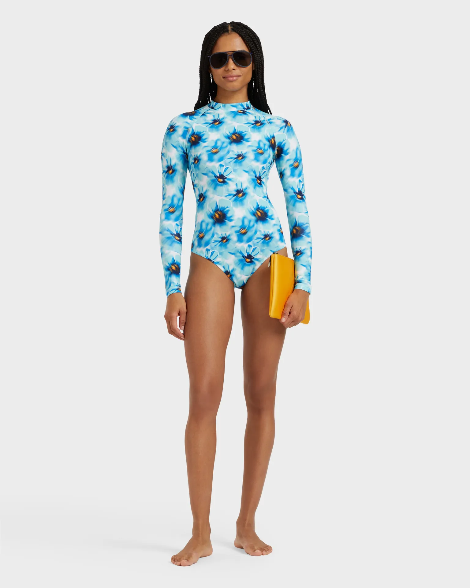 Vilebrequin - Einteiliger Poppies Rashguard Mit Uv-schutz Für Damen - Rashguard - Lexane - Blau - Größe XS – Bild 5