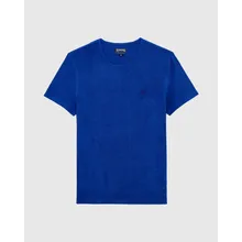 Vilebrequin - Einfarbiges Unisex-t-shirt Aus Frottee - T-shirt - Tiramisu - Blau - Größe M Vilebrequin - Einfarbiges Unisex-t-shirt Aus Frottee - T-shirt - Tiramisu - Blau - Größe M