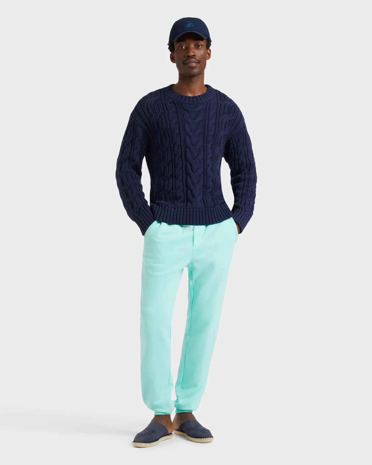 Vilebrequin - Solid Jogginghose Aus Baumwolle Für Herren - Hose - Clement - Grün - Größe L – Bild 5