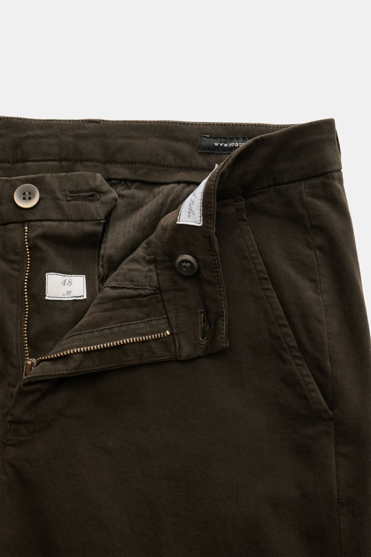 Mason's - Herren - Chino 'Torino Style' dunkelbraun – Bild 4
