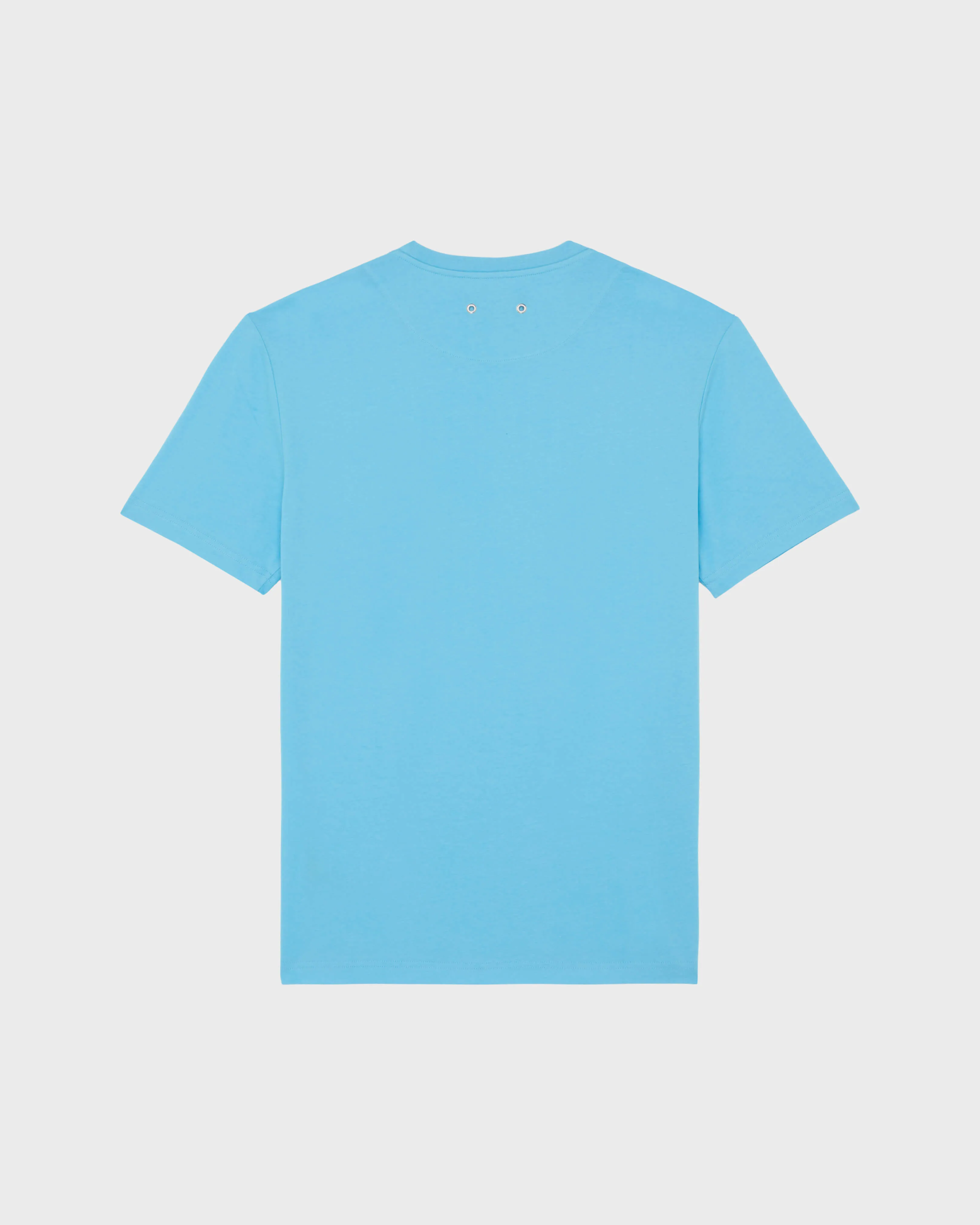 Vilebrequin - Solid T-shirt Aus Bio-baumwolle Für Herren - T-shirt - Titan - Blau - Größe XXL – Bild 2