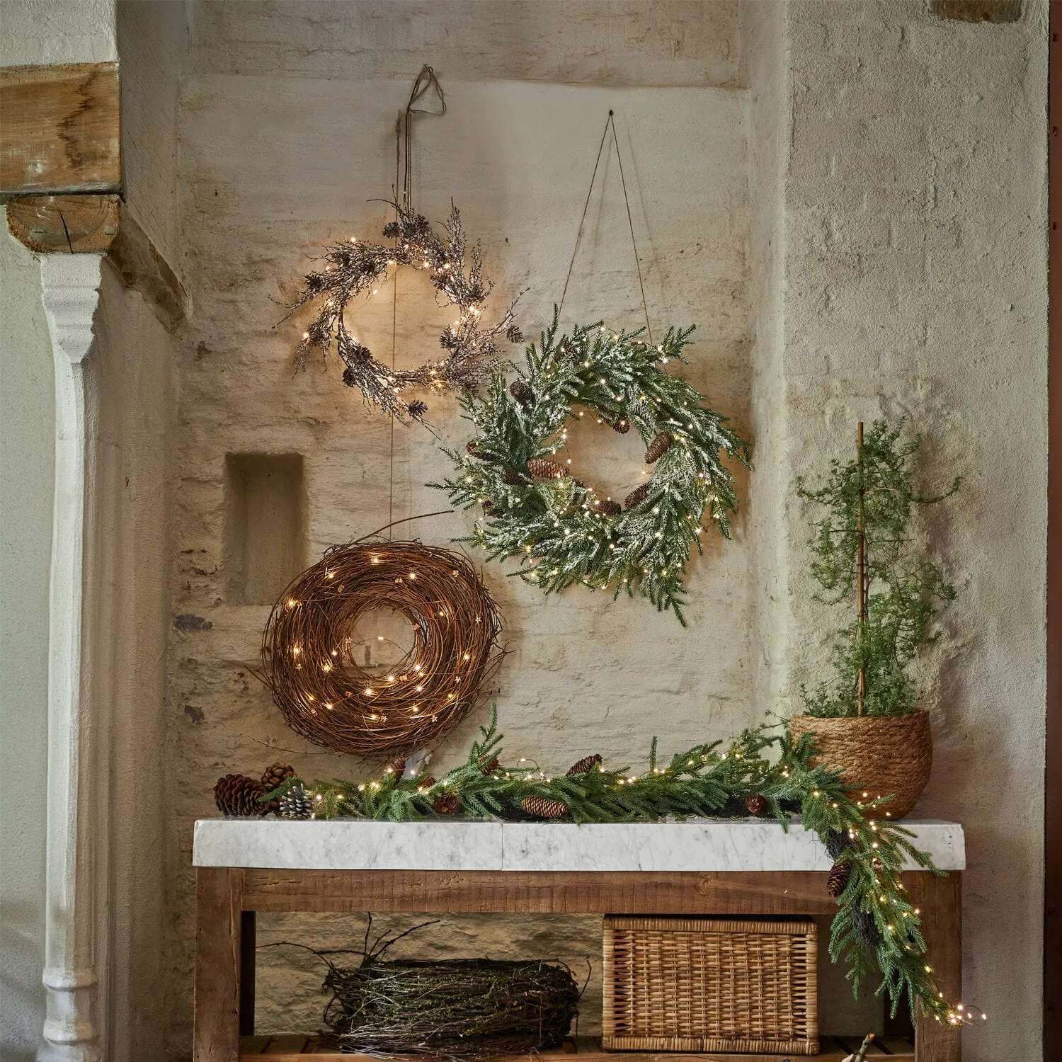 LED-Kranz Lorvaya – Bild 4