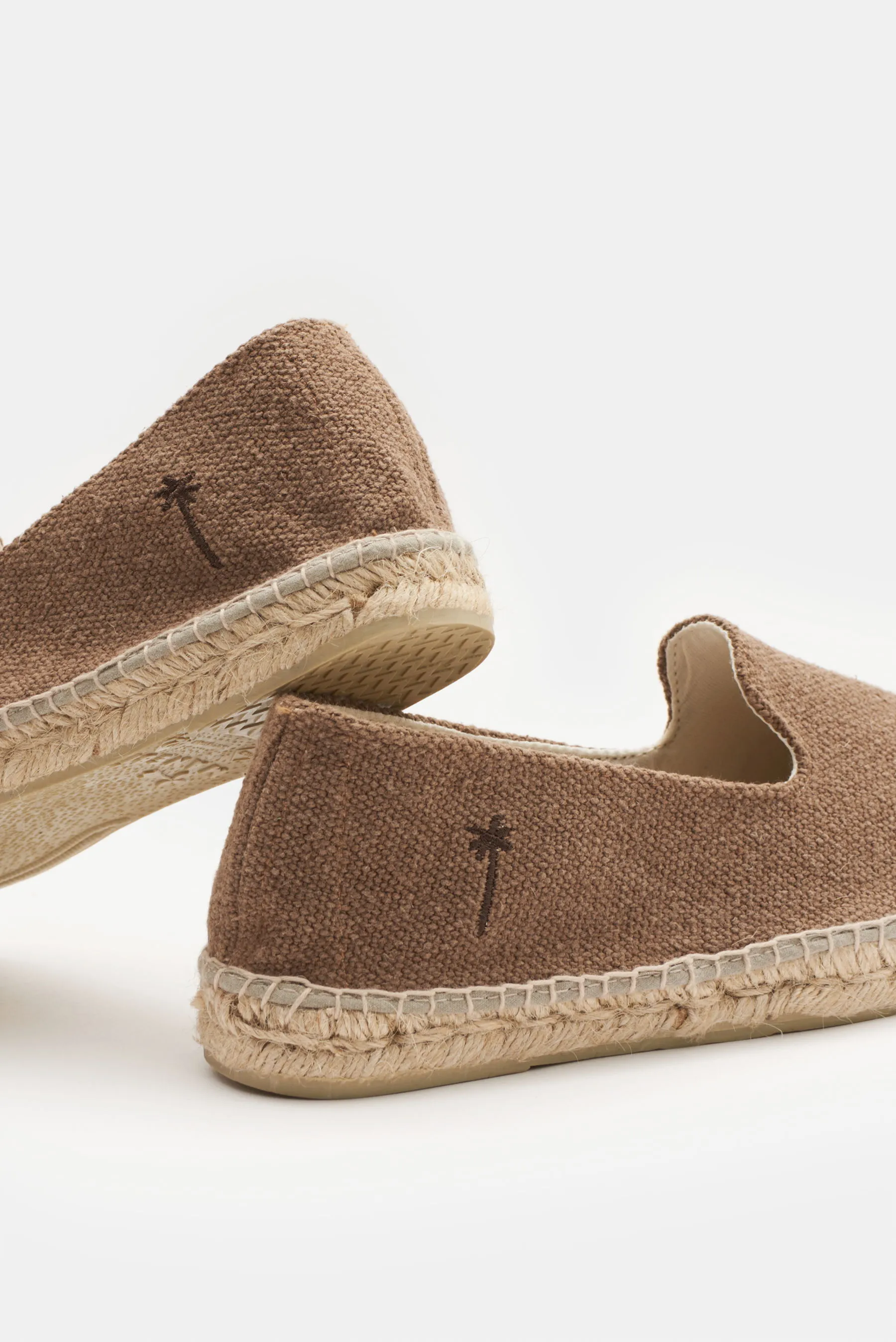 Manebí - Herren - Espadrilles 'Coarse Woven Canvas' taupe – Bild 3