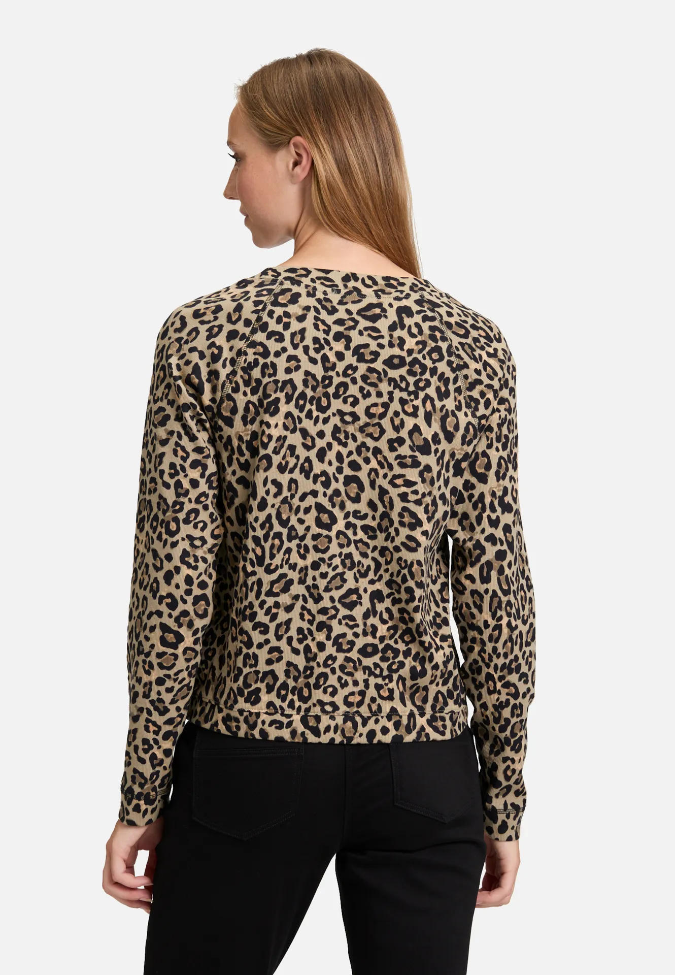 Shirtjacke mit Rippenstruktur Shirtjacke mit Rippenstruktur