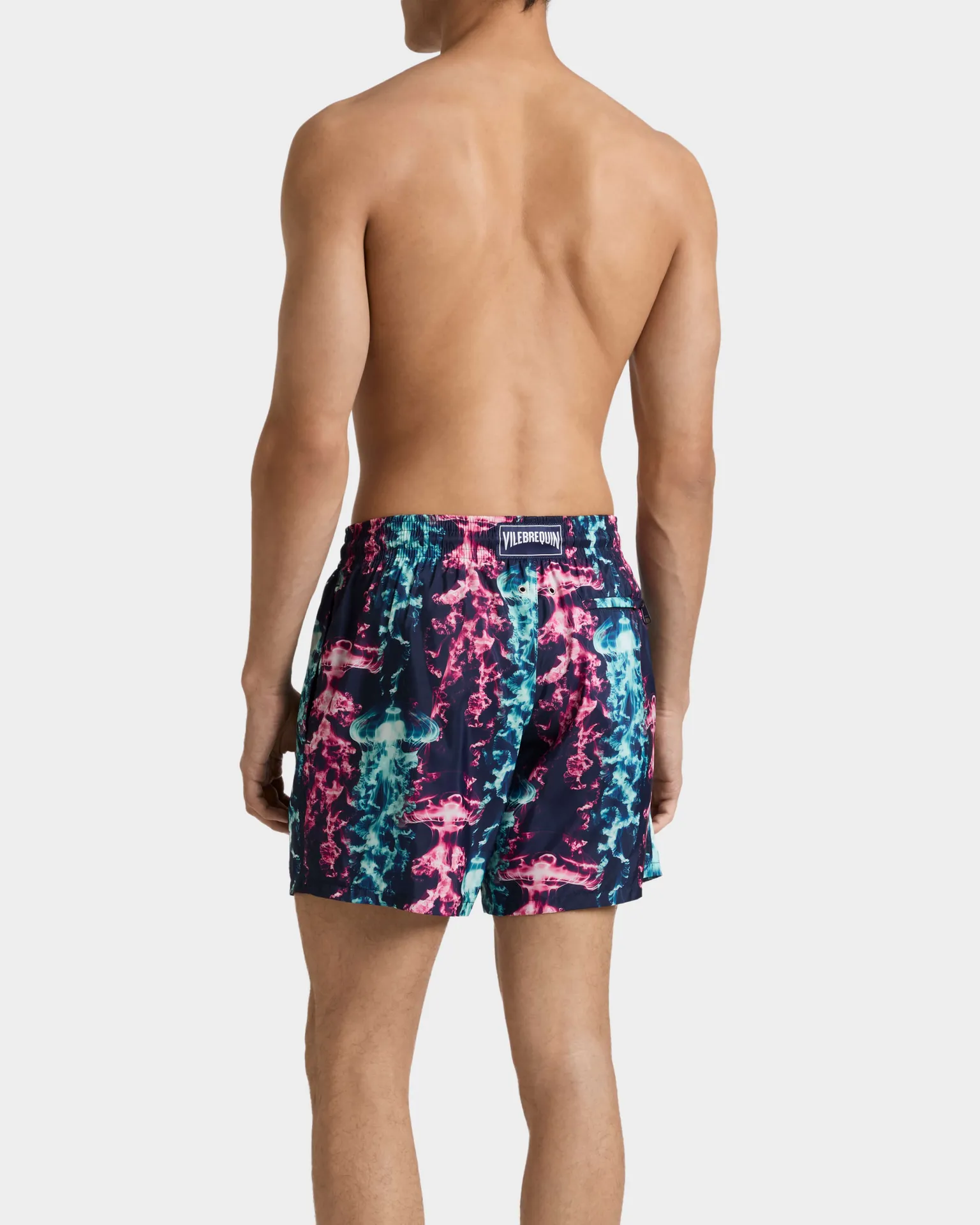 Vilebrequin - Ultraleichte Und Verstaubare X-ray Medusa Badeshorts Für Herren - Bademode - Mahina - Blau - Größe XL – Bild 4
