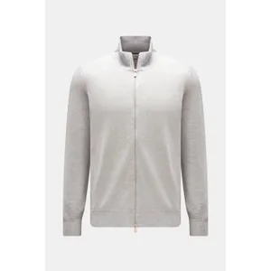 Brunello Cucinelli - Herren - Cashmere Strickjacke rauchblau Brunello Cucinelli - Herren - Cashmere Strickjacke rauchblau