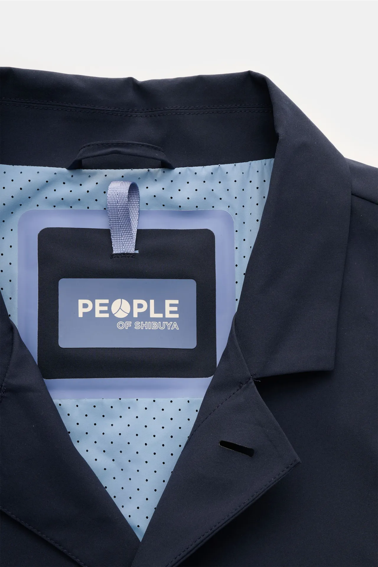 People of Shibuya - Herren - Kurzmantel 'Toshiro' navy – Bild 4