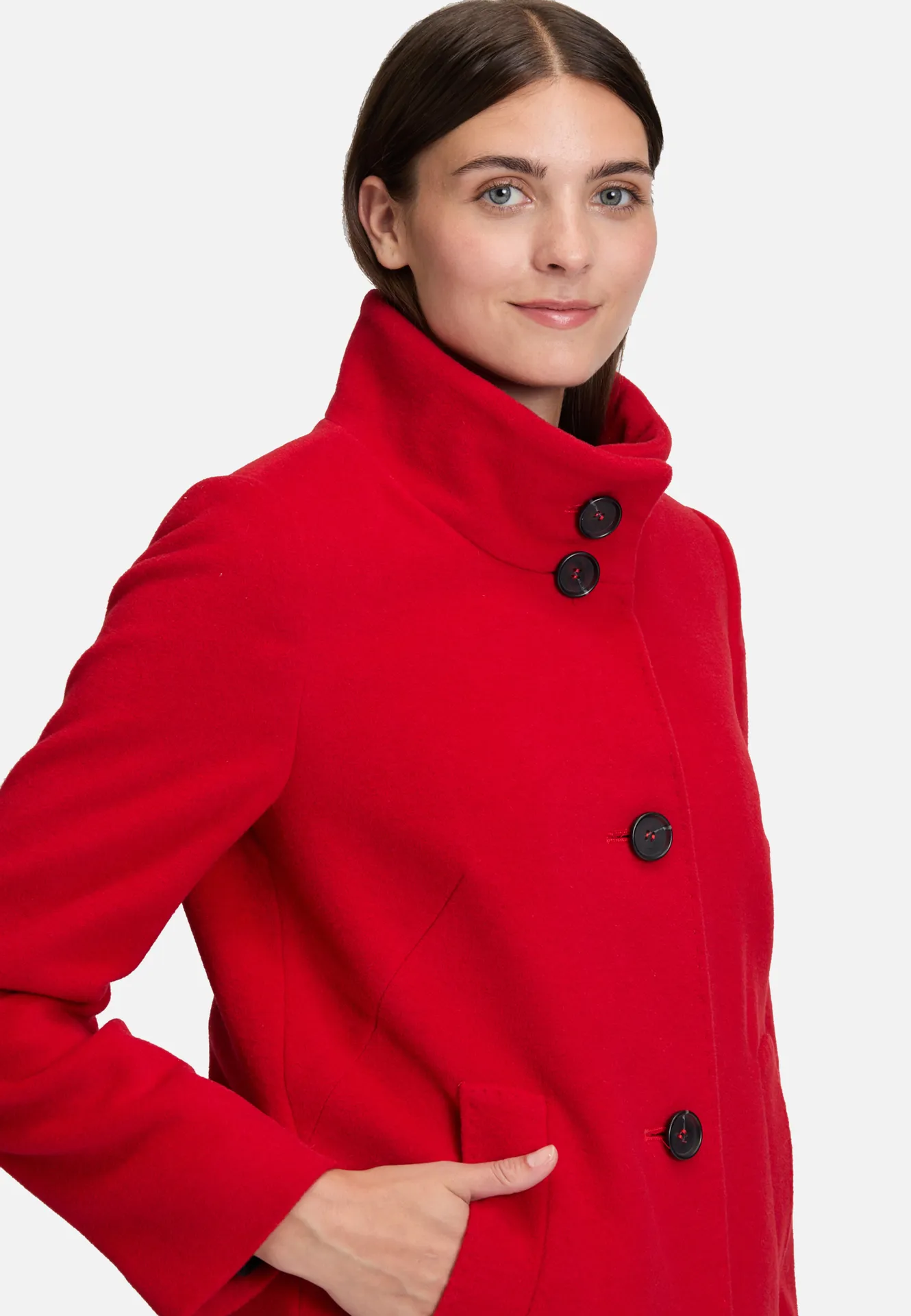 Wollmantel mit Kragen Wollmantel mit Kragen