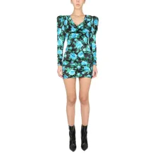 Alessandra Rich - Mini Satin Dress - Größe 42 - beige Alessandra Rich - Mini Satin Dress - Größe 42 - beige