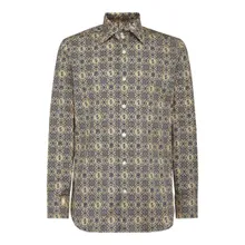 BILLIONAIRE - Hemd Slim Fit - Größe XL - beige BILLIONAIRE - Hemd Slim Fit - Größe XL - beige