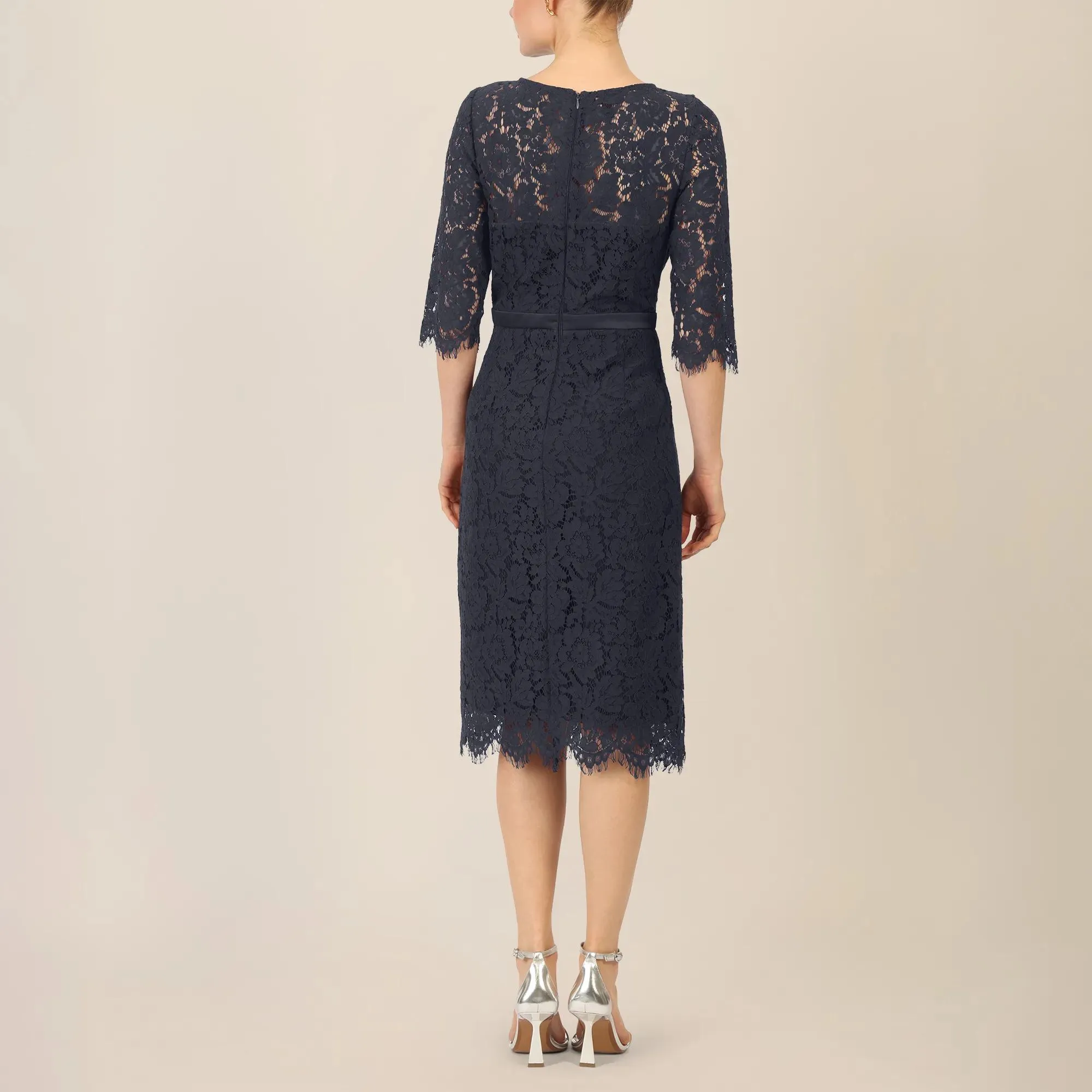 Apart - Spitzenkleid - Größe 46 - blau – Bild 3