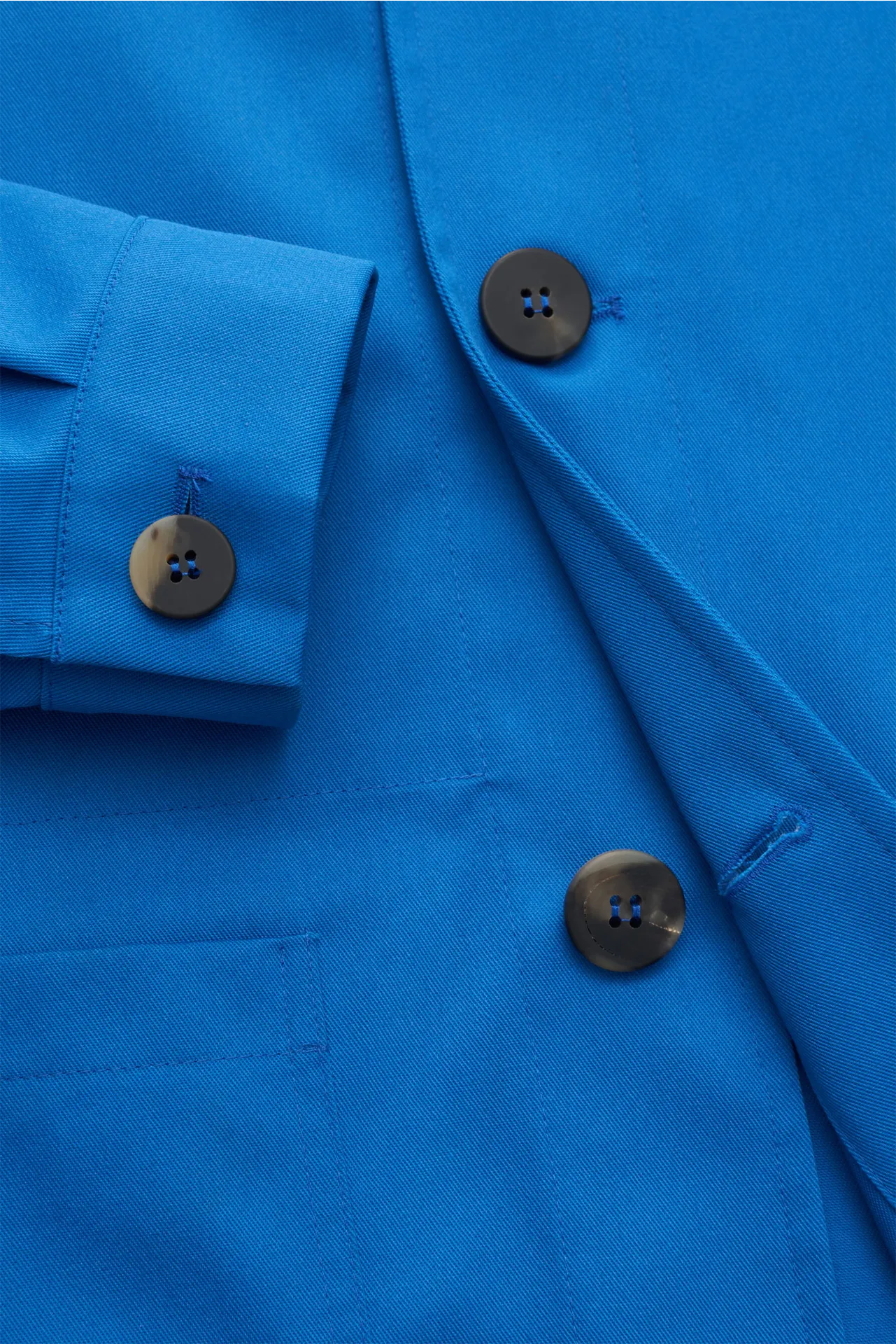 Doppiaa - Herren - Overshirt 'Aasti' blau – Bild 3