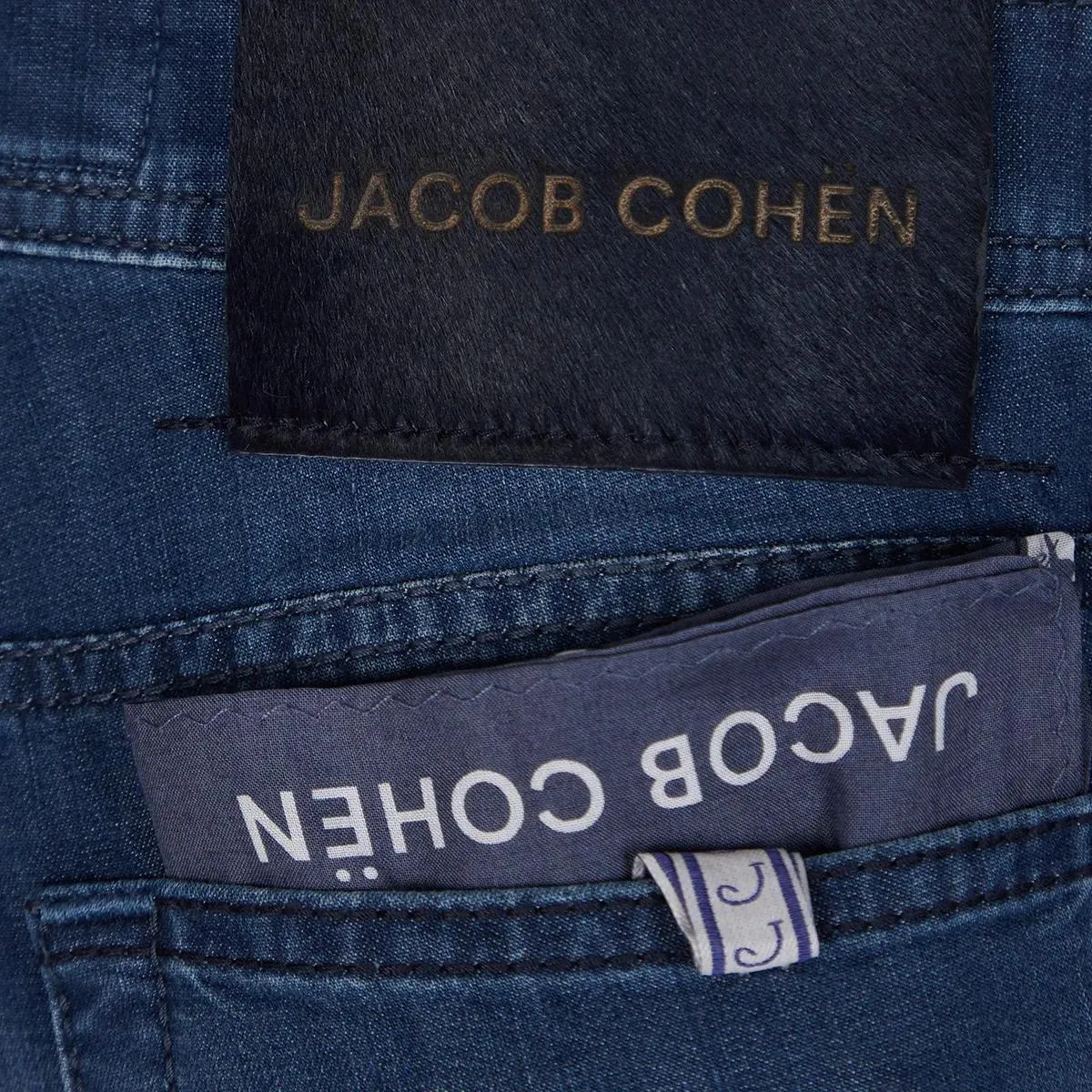 Jacob Cohen - Pant 5 PKT Slim Fit Bard - Größe 40 INCH - blau – Bild 2
