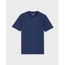 Vilebrequin - Solid T-shirt Aus Bio-baumwolle Für Herren - T-shirt - Titan - Blau - Größe XXL Vilebrequin - Solid T-shirt Aus Bio-baumwolle Für Herren - T-shirt - Titan - Blau - Größe XXL