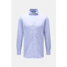 Giampaolo - Herren - Casual Hemd Haifisch-Kragen blau/weiß gestreift Giampaolo - Herren - Casual Hemd Haifisch-Kragen blau/weiß gestreift