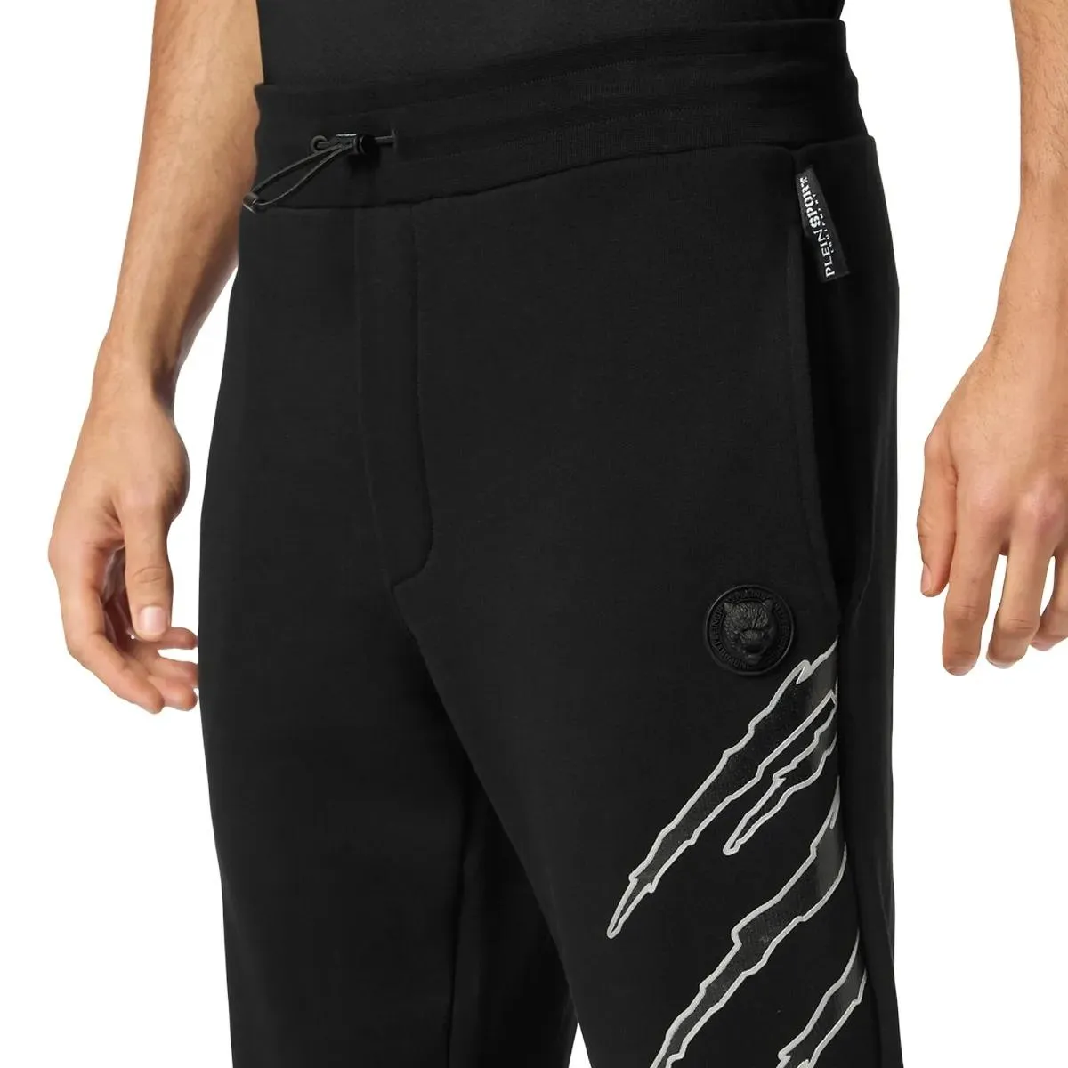 Plein Sport - Jogginghose Scratch - Größe S - schwarz – Bild 2