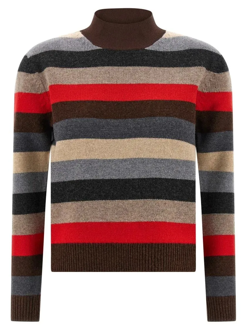 Tory Burch - Striped Sweater - Größe L - bunt Tory Burch - Striped Sweater - Größe L - bunt