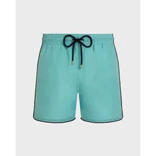 Vilebrequin - Solid Badeshorts Aus Leinen Für Herren - Bademode - Mallorca - Grün - Größe M Vilebrequin - Solid Badeshorts Aus Leinen Für Herren - Bademode - Mallorca - Grün - Größe M