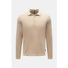 04651/ A trip in a bag - Herren - Frottee Longsleeve-Poloshirt beige 04651/ A trip in a bag - Herren - Frottee Longsleeve-Poloshirt beige
