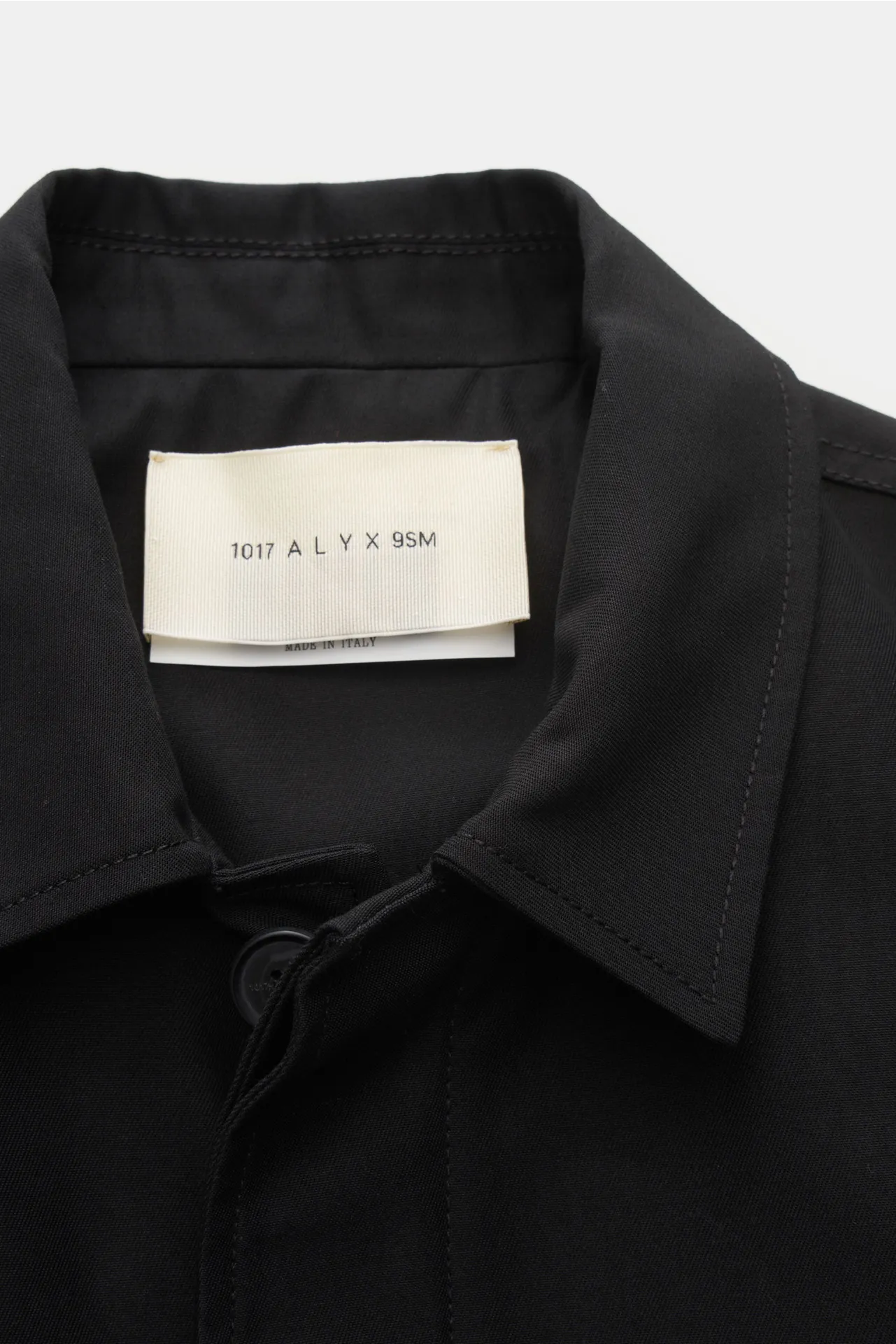 1017 ALYX 9SM - Herren - Overshirt 'Officer Shirt' schwarz – Bild 2