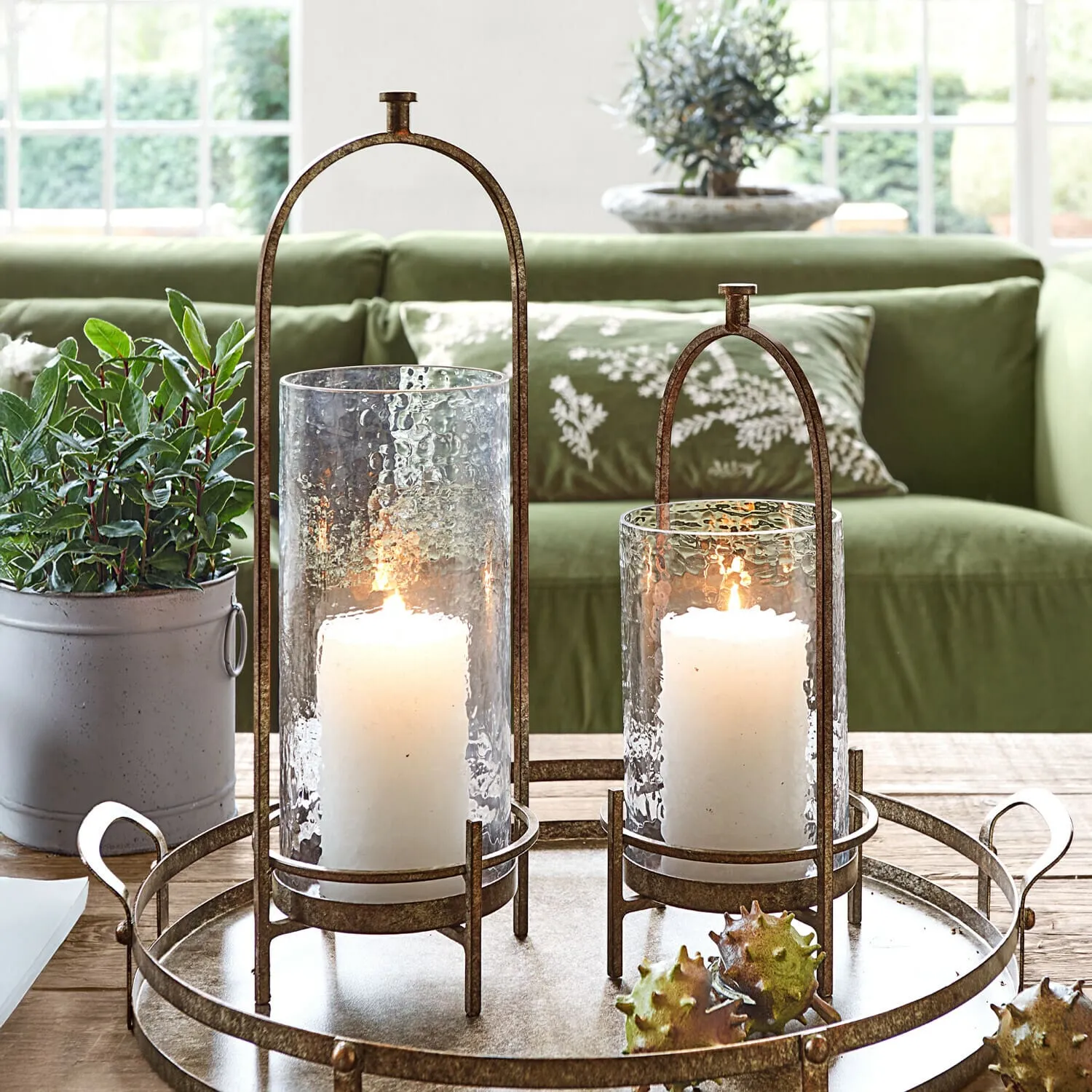 Windlicht 2er Set Aquivar – Bild 4