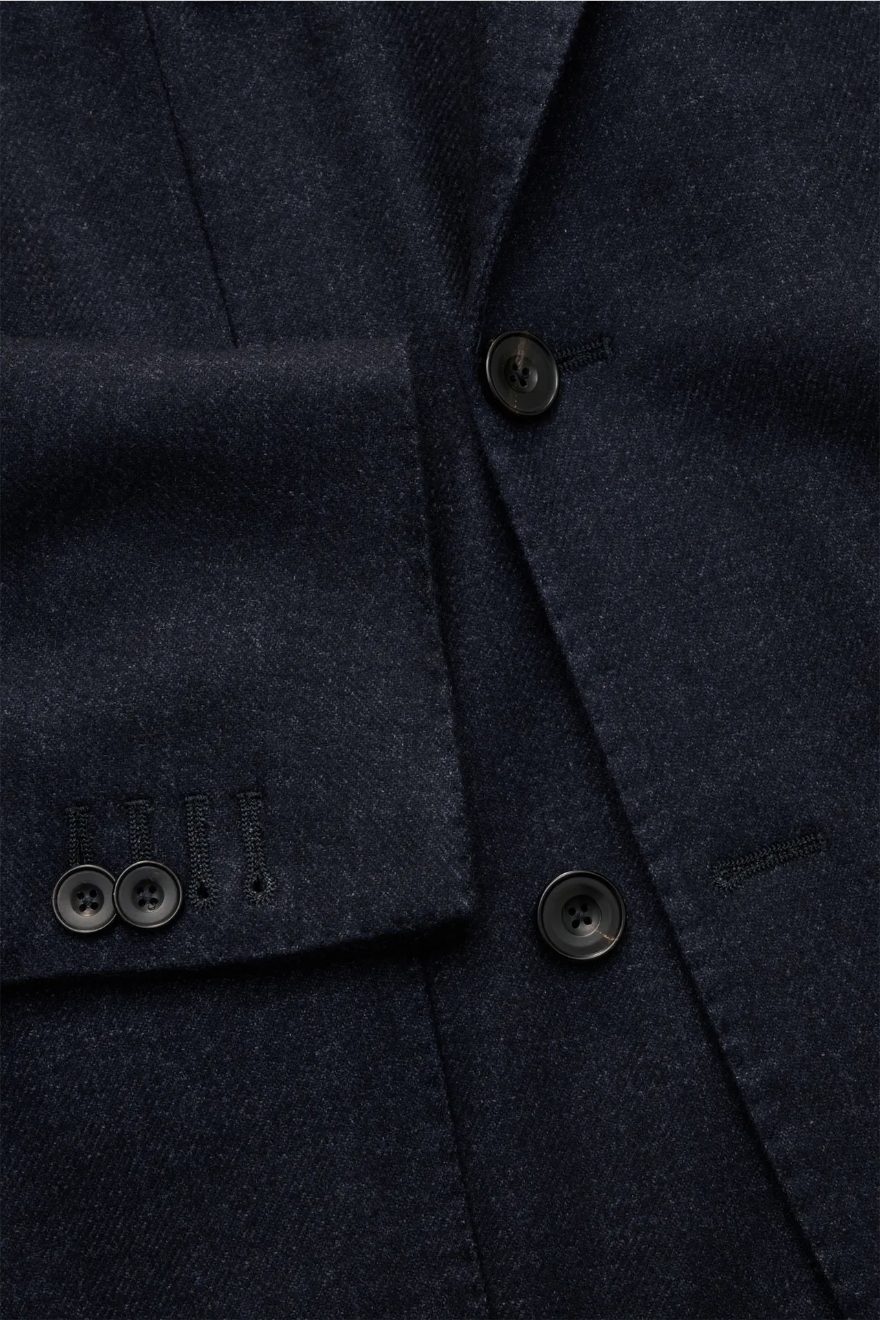 Santaniello - Herren - Sakko dark navy meliert – Bild 2