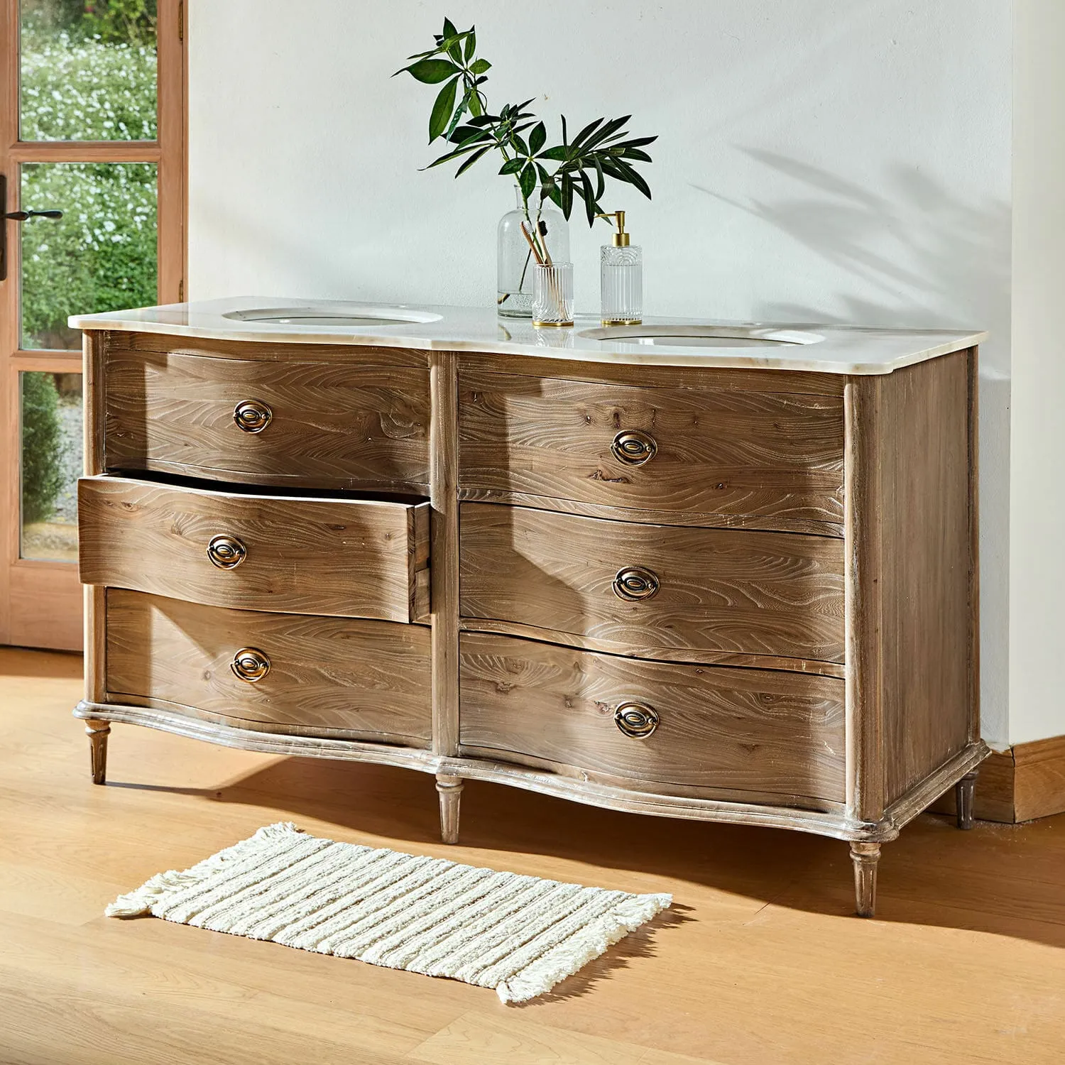 Doppelwaschtisch Autumnwood – Bild 4