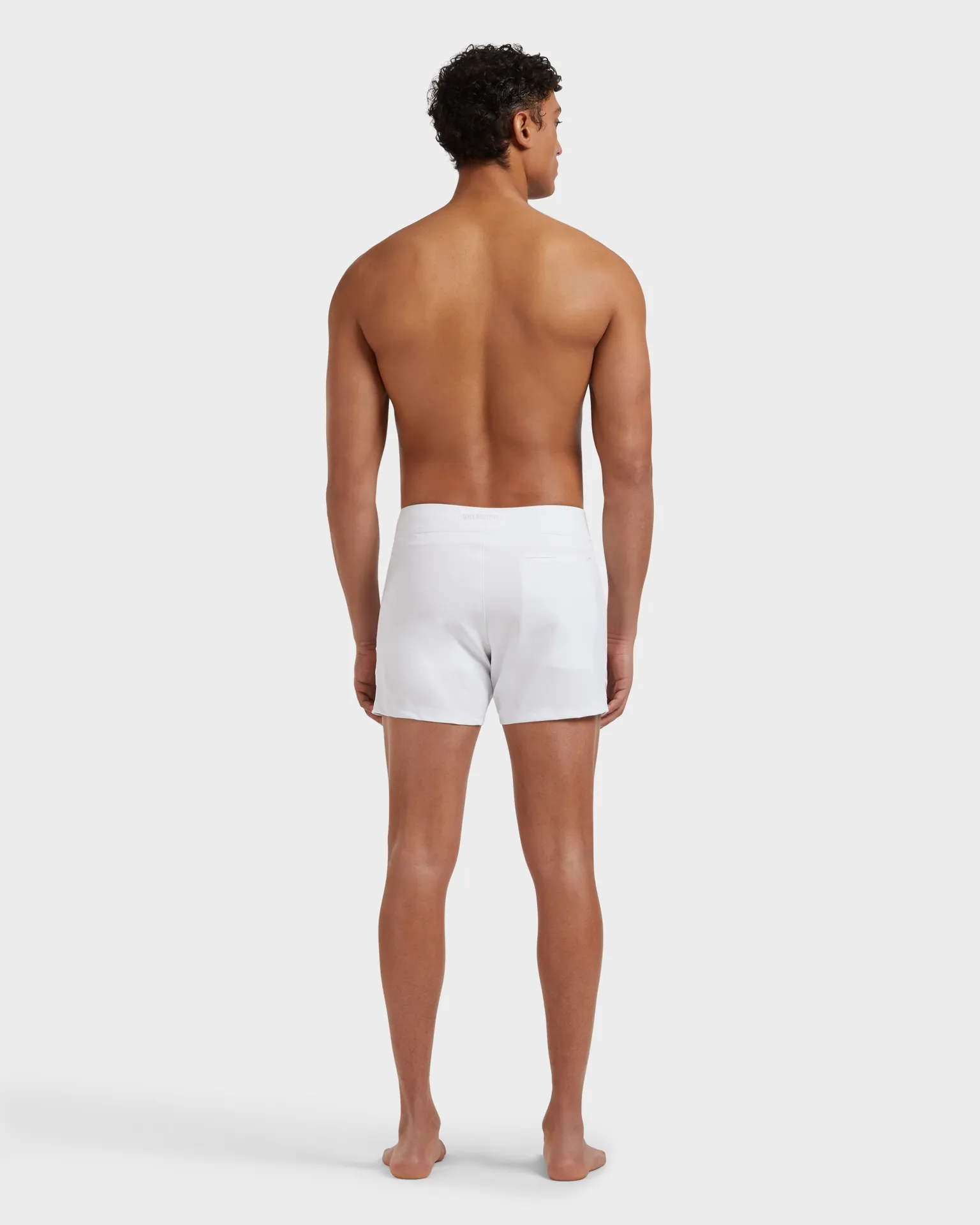 Vilebrequin - Herren-badeshorts Mit Flachem Bund Tailoring - Bademode - Midnight - Weiss - Größe XXL – Bild 4